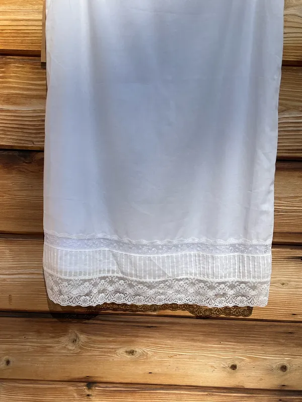 Sorella Size S Lyla White Cotton Lace Trim Mini Dress Few Moda - Image 10