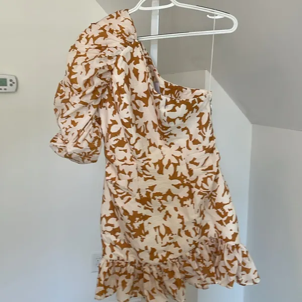 ACLER DANA‎ DRESS IN SIENNA SHADOW Yellow Size 6 - Image 8