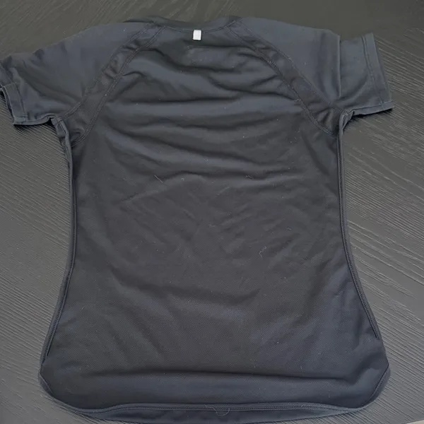 Nike Black Women's Dri-FIT Short Sleeve Athletic Tee - Image 2