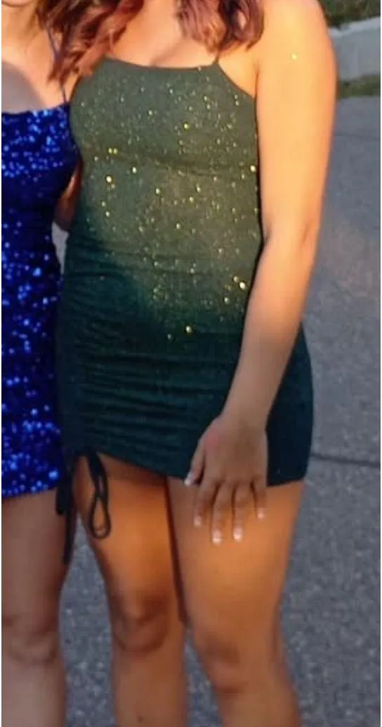 Windsor Green Dress Mini - Image 4