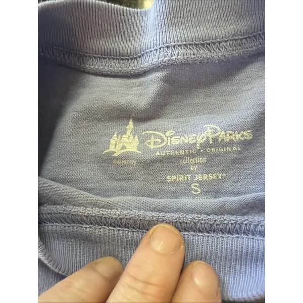 Disney Parks Disneyland Spirit Jersey Sz S Lavender Purple Long Sleeve Shirt - Image 3