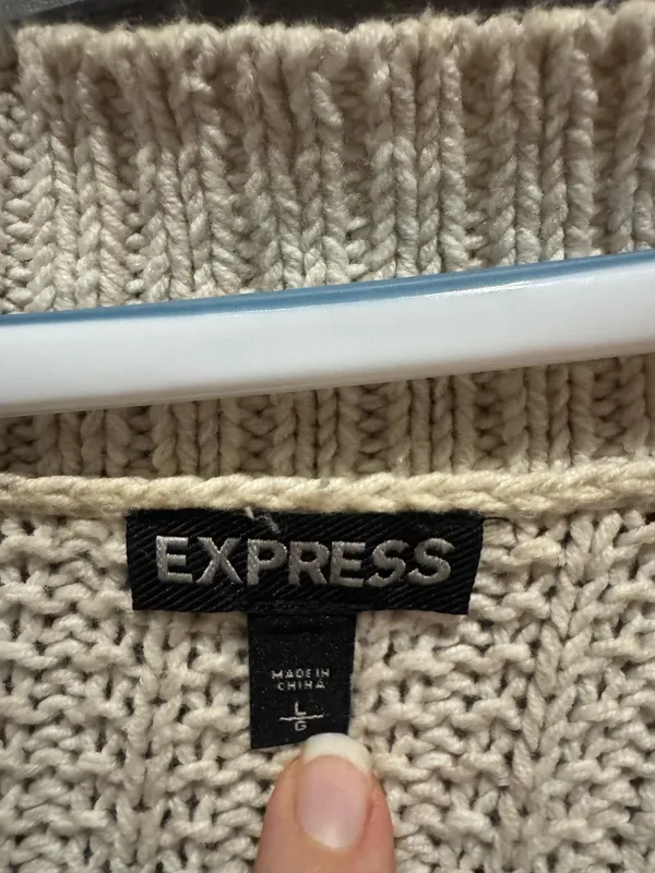 Express Long Cardigan Sweater - Image 2