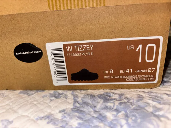 Koolaburra by UGG Women’s “Tizzey” Black Suede Platform Slippers Size 10 NIB - Image 8