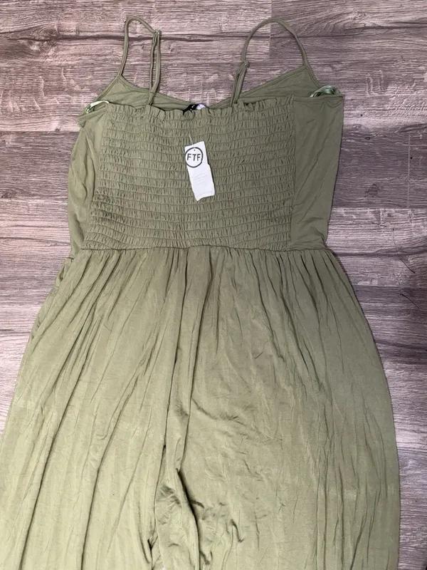 NWT Fashion to Figure Olive Cutout Harem Jumpsuit Plus Size 1 14/16 - Image 5