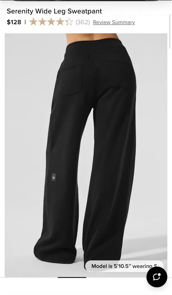 Alo Yoga Sweatpants serenity - Image 2