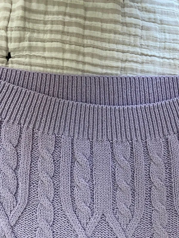 Boutique Purple Sweater Vest - Image 6