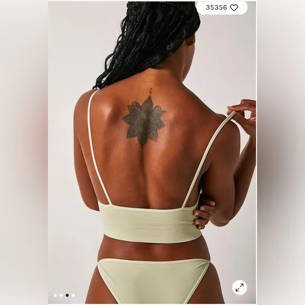 Free People Ali Low-Back Seamless Bra - Image 4