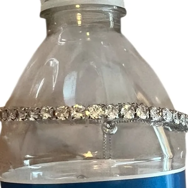 Silver Rhinestone Bracelet - Image 3