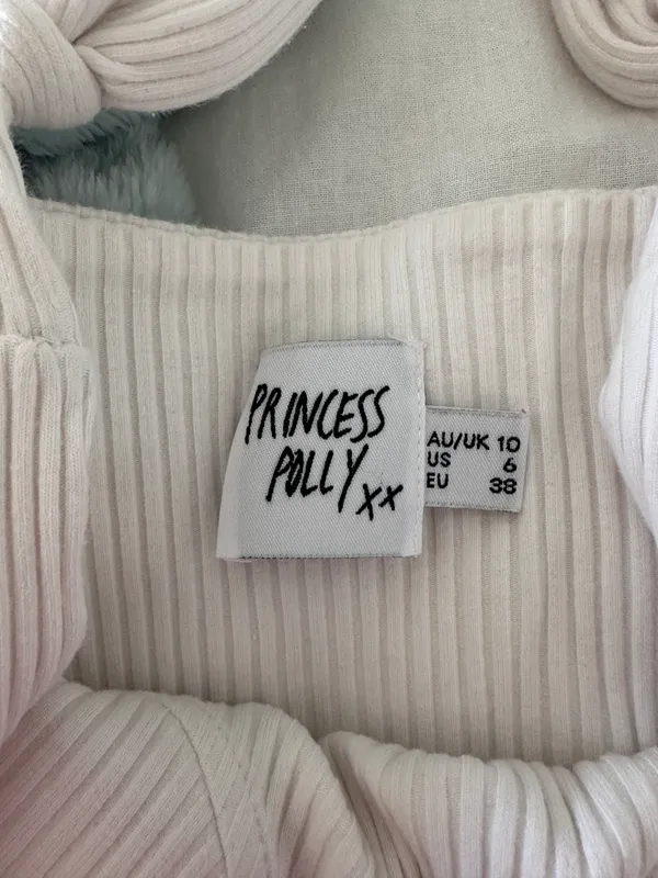 Princess Polly Bodysuit White - Image 2