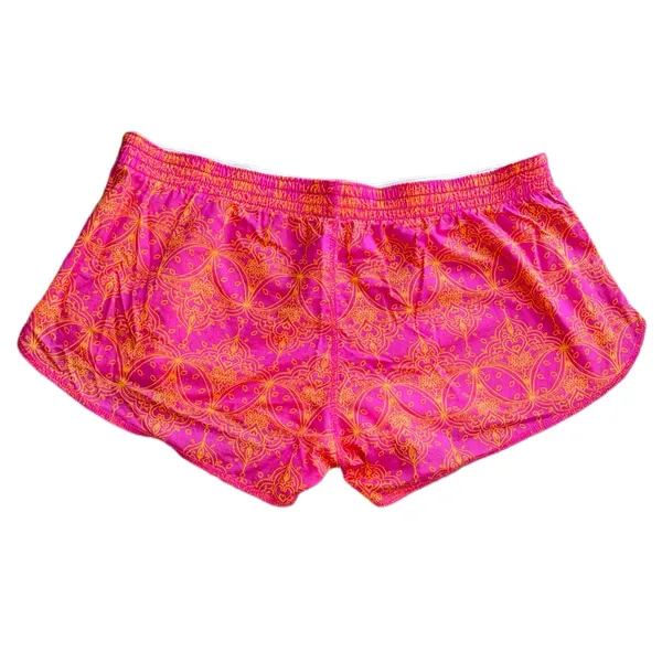 Make + Model Pink and Orange Patterned Sleep Shorts - S - Image 2