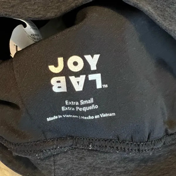 JoyLab High Neck Brushed Jersey Bra Workout Crop Top Size Extra Small - Image 9