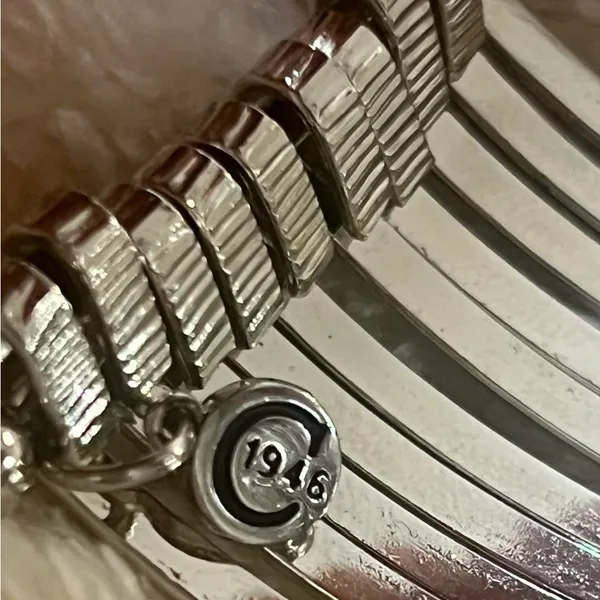 C1946 Jewelry Brand cuff slinky braclet Silver - Image 5