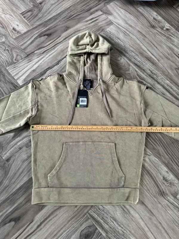 Alphalete Women’s Terry Oversized Hoodie - Smokey Quartz ,Size Medium - Image 3