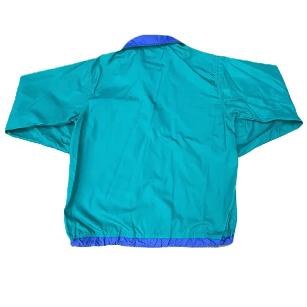 Vintage 90s L.L. Bean Green Teal Windbreaker Jacket - Image 2