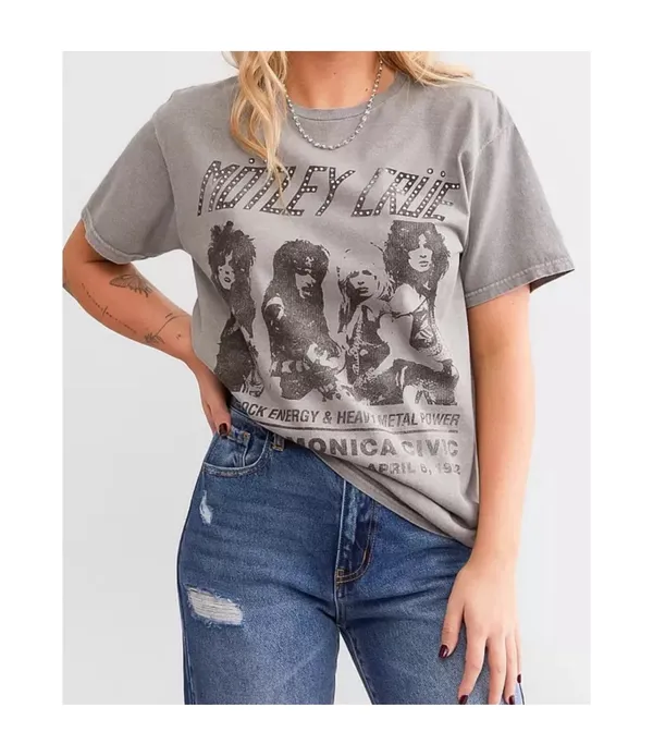Motley Crue Santa Monica Vintage T-shirt - Image 2