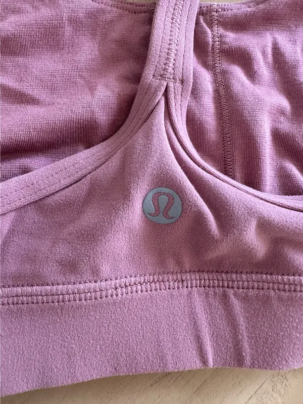 Lululemon FlowY Bra *Nulu Quicksand 6 - Image 3