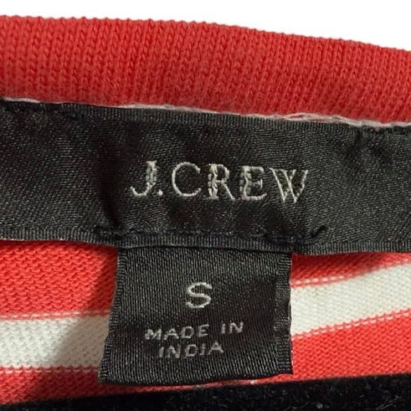 J. Crew Sleeveless Striped‎ High Low Cotton Maxi Dress Size Small Preppy Beachy - Image 2