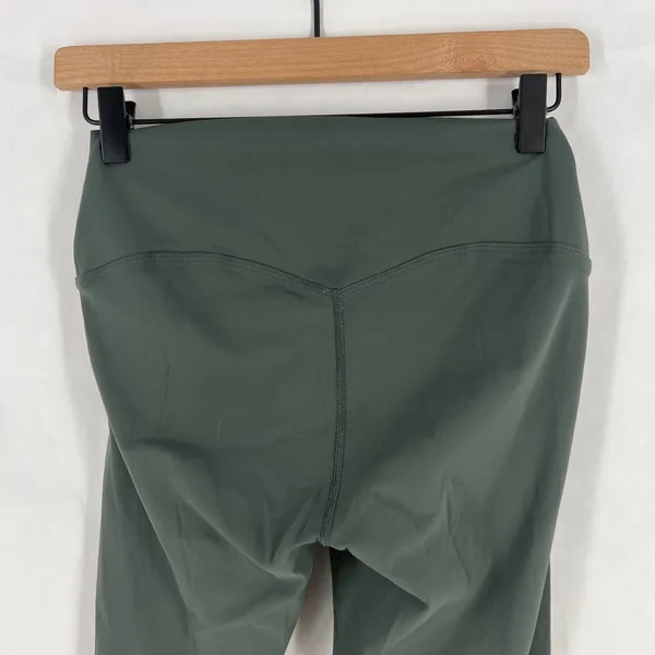 Lavento Yoga Legging Womens L/8 Green Buttery Soft Mid‎ Rise High Waist Workout - Image 4