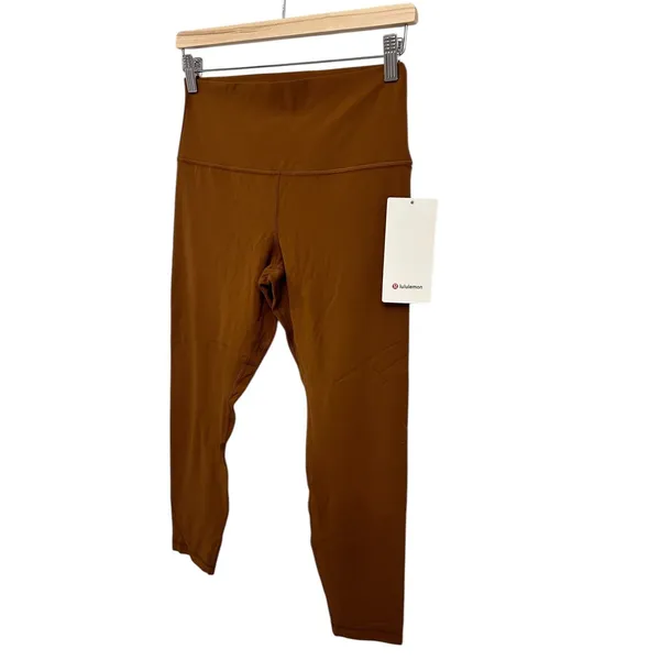 NEW Lululemon Align High-Rise Pant 25"Copper Brown Size: 10 - Image 6