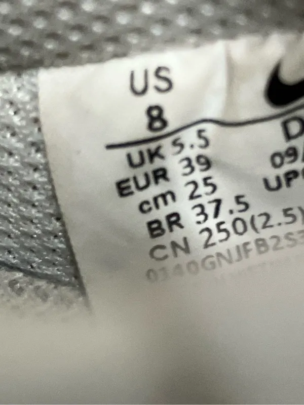 White leather Nike Air Force 1s - Image 6