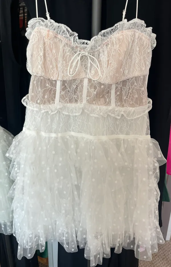 For Love & Lemons Jules Mini Dress - Image 3