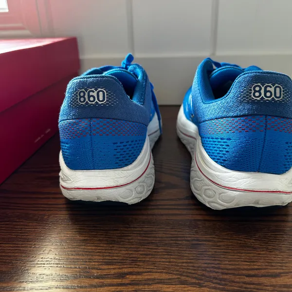 new balance fresh foam x 860v14 Men’s 9.5 Blue Running Sneakers - Image 6
