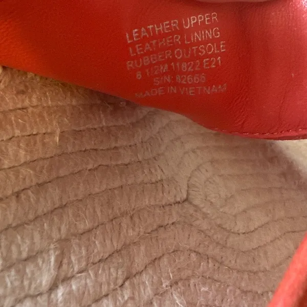 Tory Burch Orange‎ Suede Two Band Espadrille Sandals 8.5 - Image 12