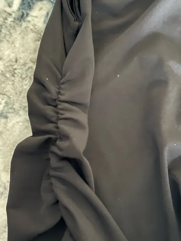 Black Scrunch Top H&M - Image 3