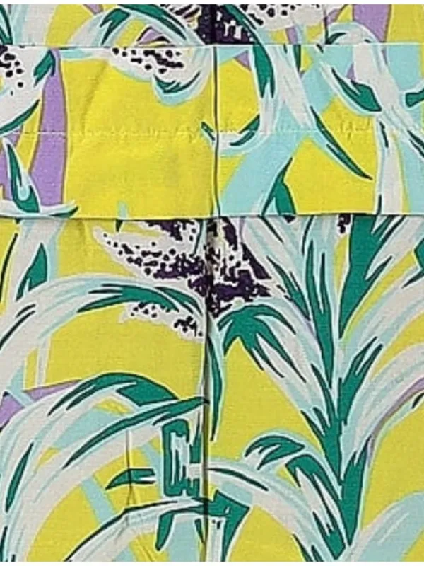 Kate Spade NY Silk Yellow Floral Neal Relaxed Shift Mini Dress Size 2 READ - Image 10