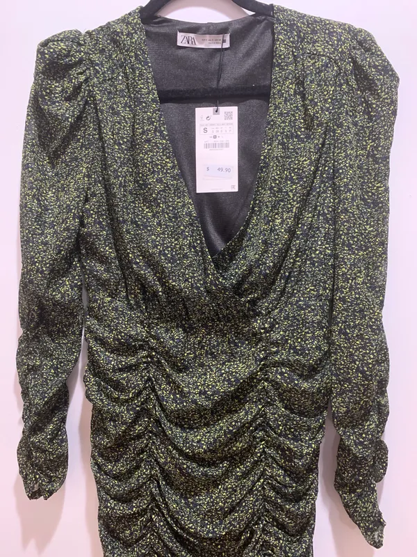 ZARA Floral Mini Dress - Image 5