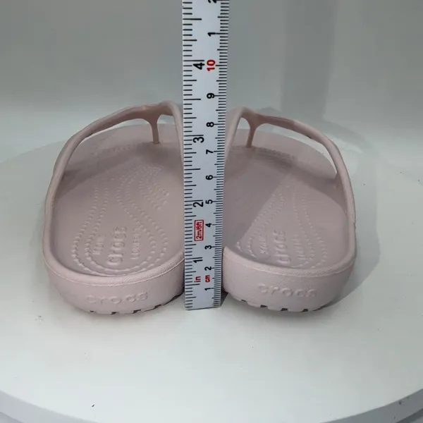 Crocs Kadee II Flip Flops Womens 6 Pink Sandal Lightweight Casual 202492 - Image 6
