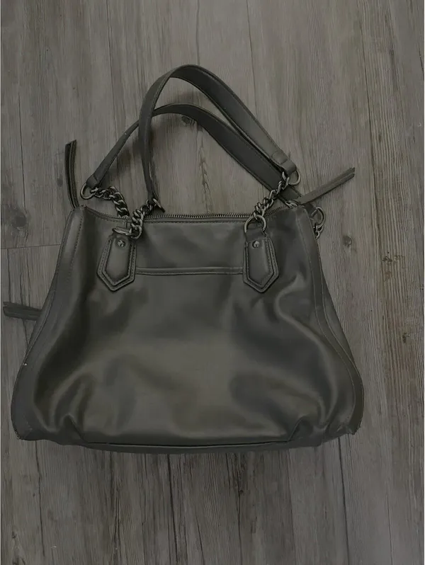 Simply Vera Wang Black and White Floral Satchel Handbag - Image 3