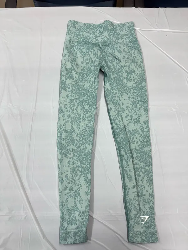 Gymshark Adapt Animal Print Seamless Leggings with Butt Ruching Size X-Small - Image 3