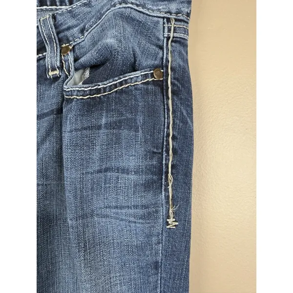 BKE Denim Sierra Bootcut Stretch Jeans Women’s Size 30x31.5 Low Rise Blue Denim - Image 4