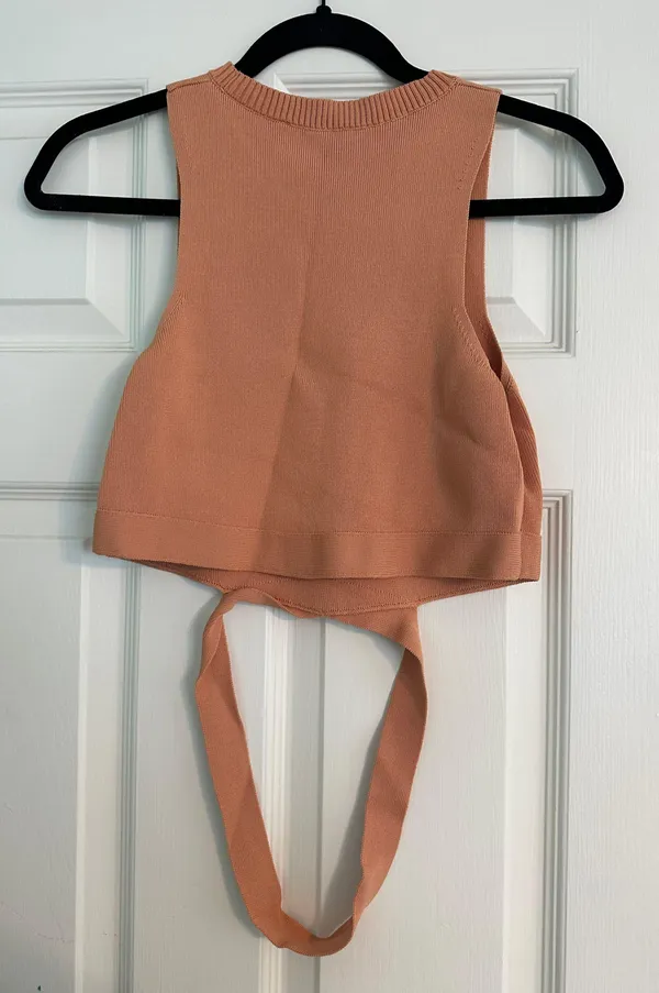 ZARA Crop Sweater Type Tank - Image 2