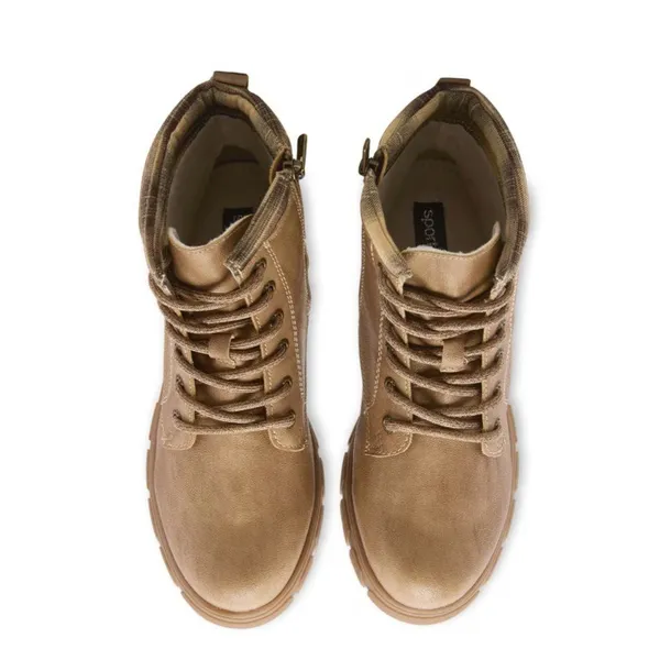 NWT SPORTO Women's Legion Lace Up Winter Boot Tan Brown SZ-10 - Image 4