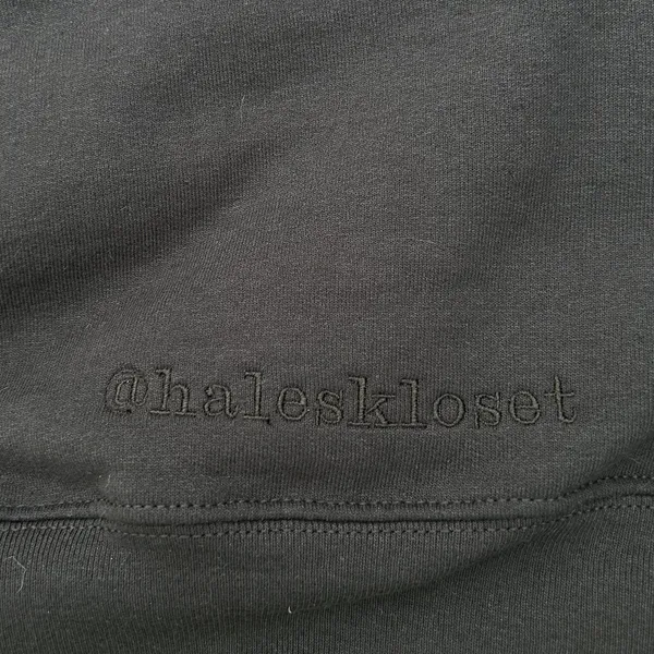 Handmade Ghost Dog Sweatshirt - Image 4