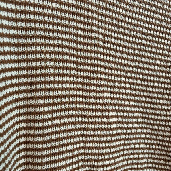 Hem & Thread Medium Rust White Patterned‎ Sweater Pullover Grandpacore - Image 8