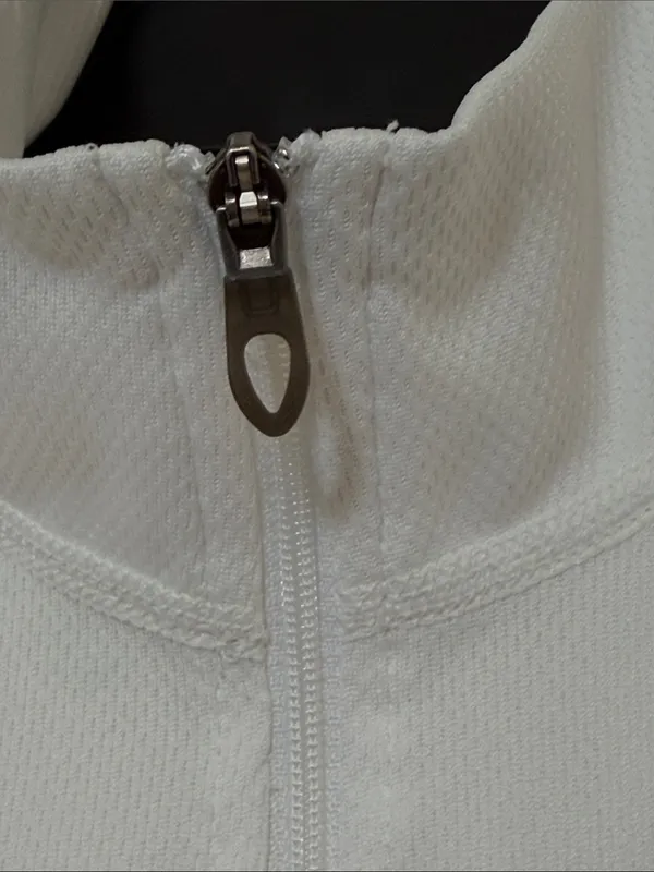 Eastern Mountain Sports White Quarter-Zip Long Sleeve Top - Image 4