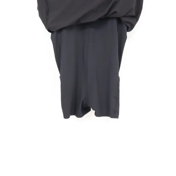 All in Motion Black Athletic Exercise Dress Built-in Shorts Pocket Large L - Image 4