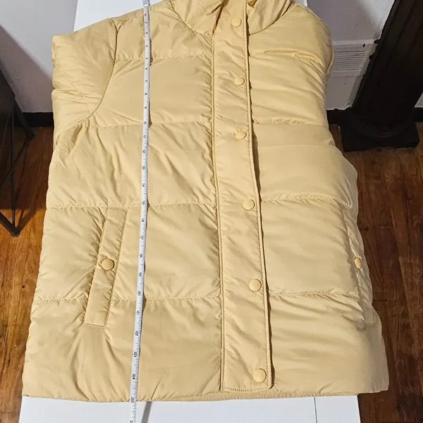 Patagonia Silent Down Jacket - Women's Size M - Beeswax Tan - 27935 - NWT - Image 7