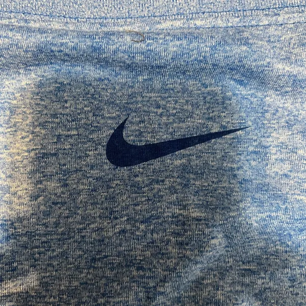 Nike Dri-Fit T-Shirt Woman Large Blue Short Sleeve Round Neck Top Relaxed Fit - Image 4