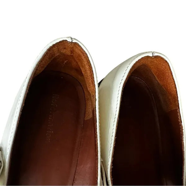 Reformation Abalonia Patent Leather Mary Jane Loafer Platform Retro Preppy - Image 9