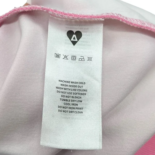 Aelfric Eden‎ Pink Star Graphic Hoodie Sweatshirt Oversized Streetwear Medium - Image 14