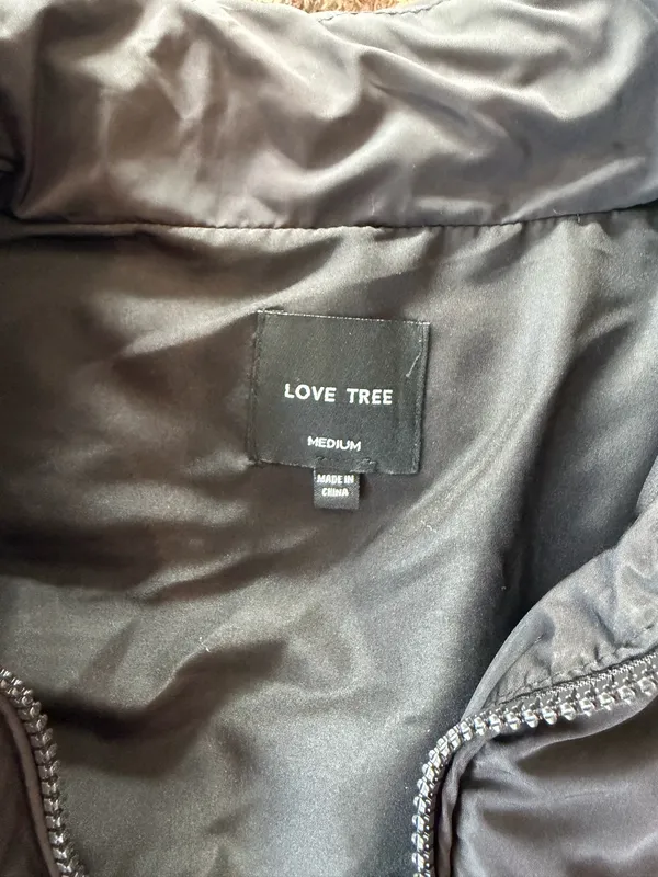 Love Tree Black dressy vest - Image 3