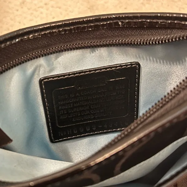 🖤 Black Coach Purse - Image 7