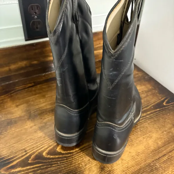 Laredo Black Boots Size‎ 6.5 - Image 4