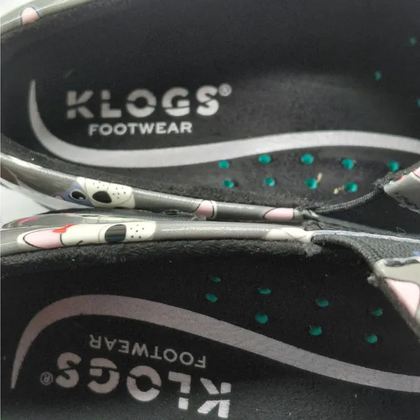 Klogs Footwear Womens Clogs Size 6.5 Dog Print Comfort Shoes Work Nursing Shoes - Image 7