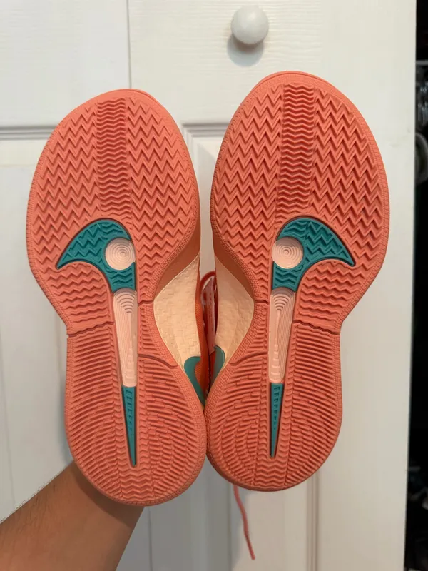 Nike Apricot Sabrina Ionescu Basketball Sneakers - Image 8