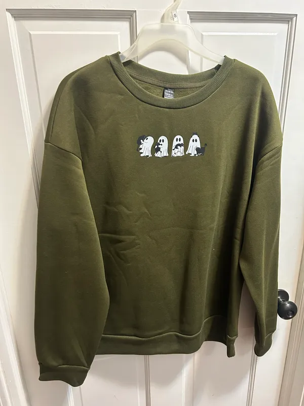SheIn Halloween Crewneck - Image 2
